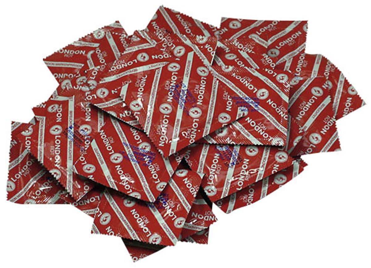 Durex London - Kondome Erdbeer Geschmack - 100 Stück
