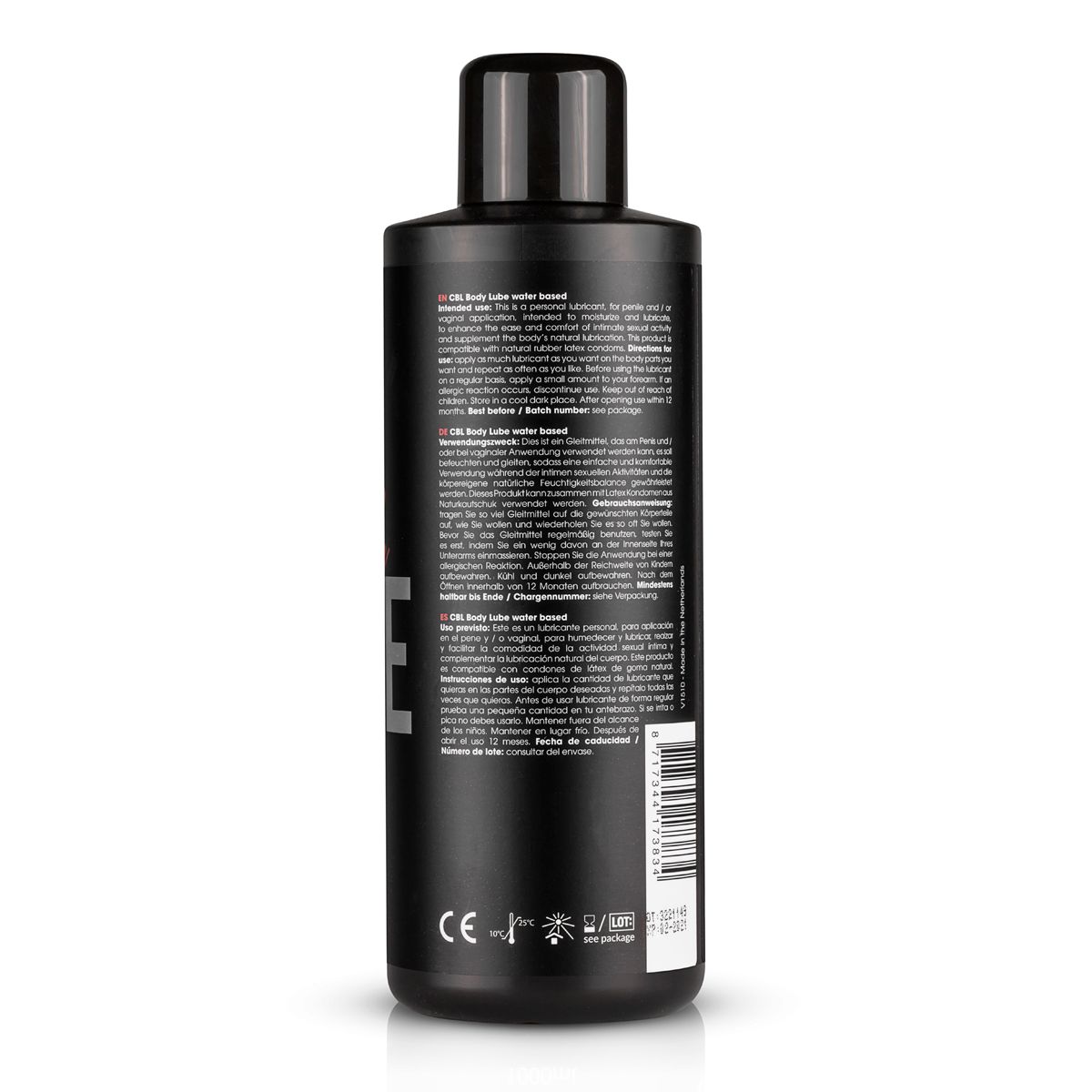 BodyLube Waterbased Massagegel und Gleitgel auf Wasserbasis - 1000 ml