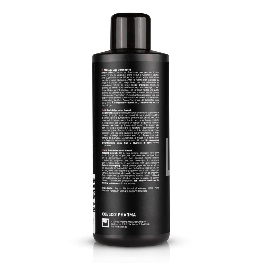 BodyLube Waterbased Massagegel und Gleitgel auf Wasserbasis - 1000 ml