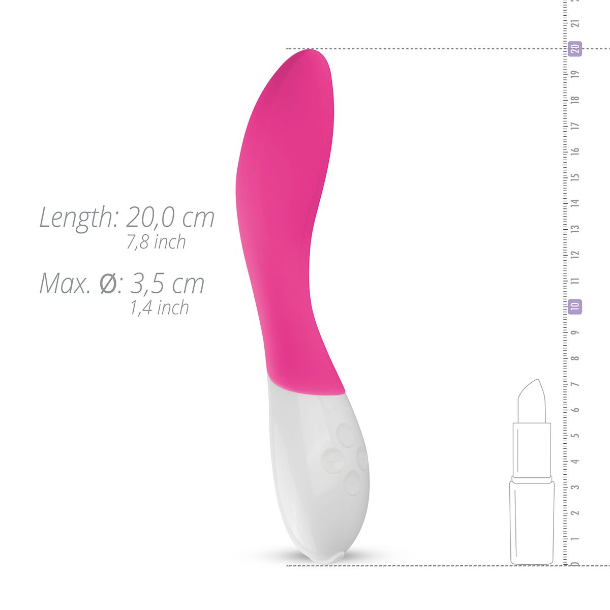 LELO - Mona 2 G-Spot Vibrator - Cerise