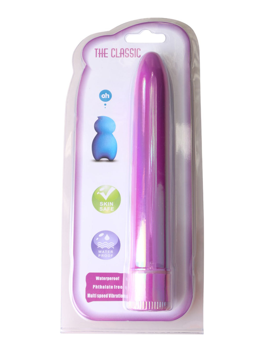 The Classic - Vibrator - Multi-Speed mit elegantem Design - 18 cm