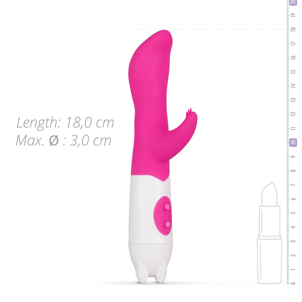Petite Piper - G-Punkt-Vibrator mit Klitoris-Stimulation - Rosa