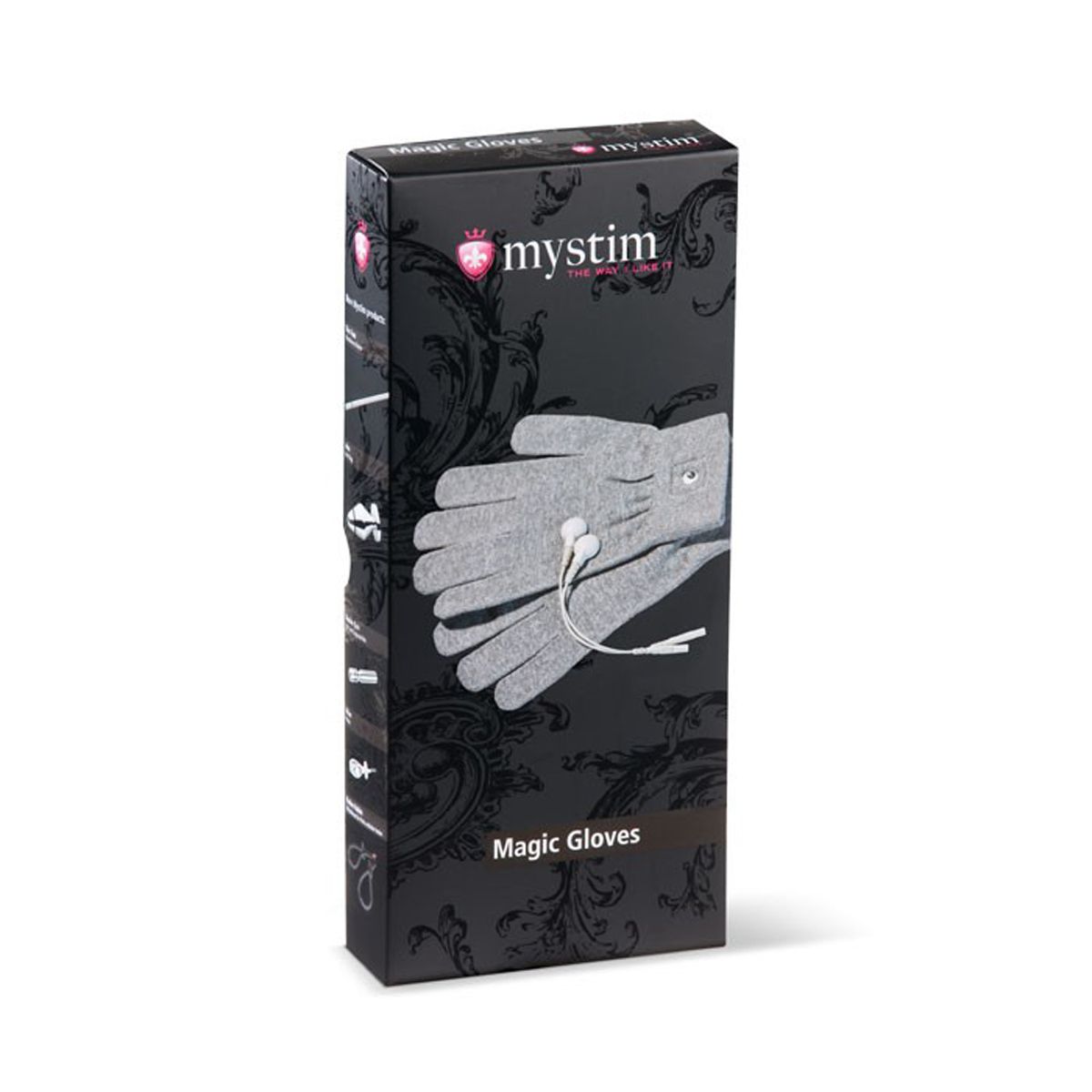 MYSTIM – Magic Gloves Elektro-Massagehandschuhe – Schwarz