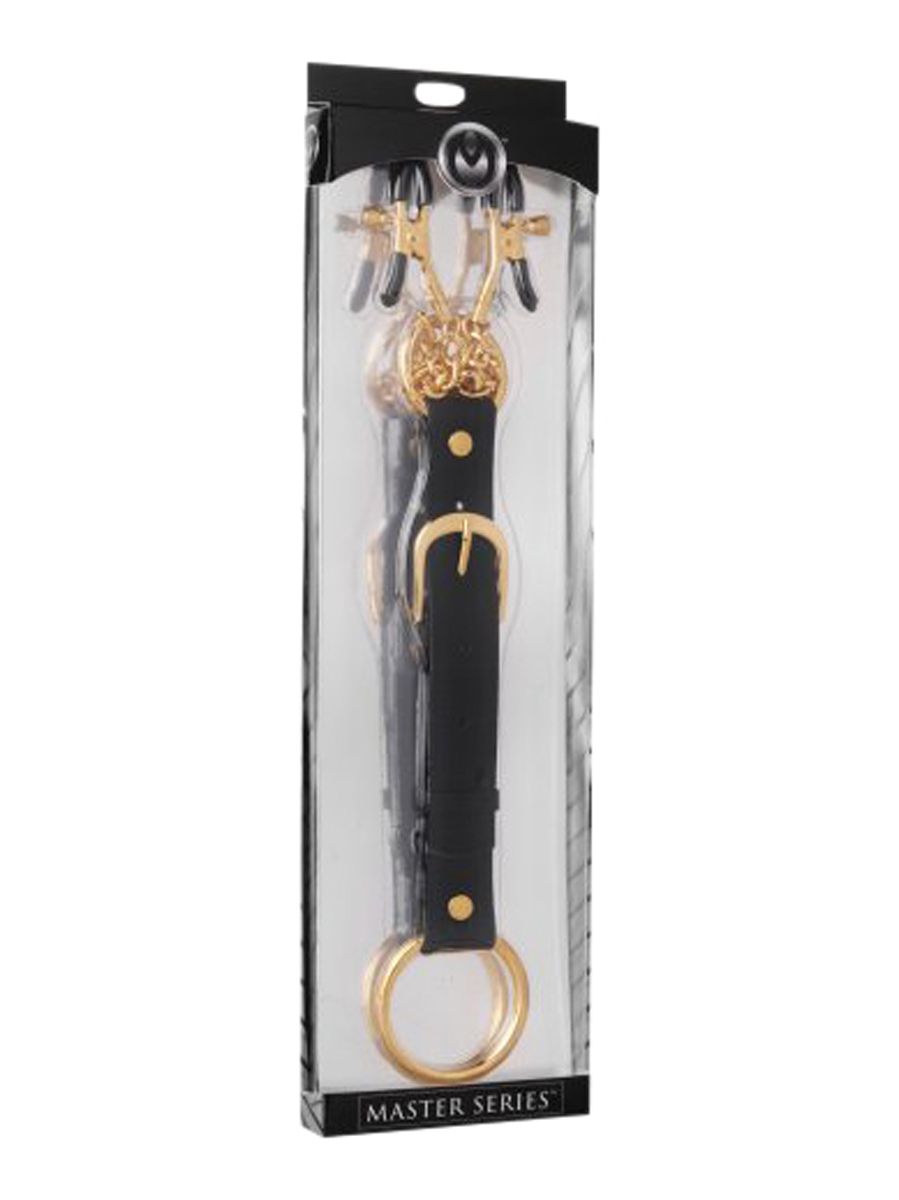 Penitentiary Nipple-Klemmen und Penis-Ring