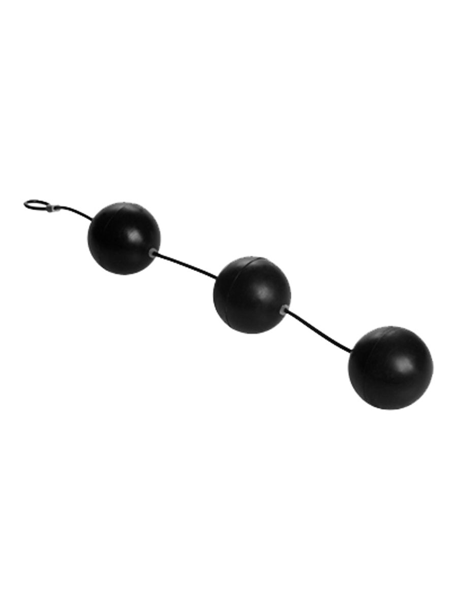 Master Series - XXL Dreifache Anal-/Vaginal-Perlen