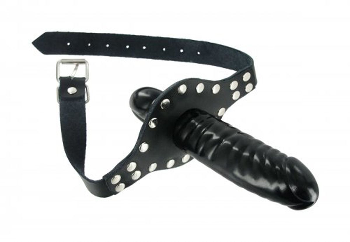 Strict Leather - Dildo-Mundstück mit Gurt