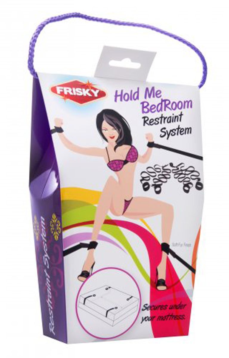 Frisky - Halte Mich Bett Fesselset - Schwarz