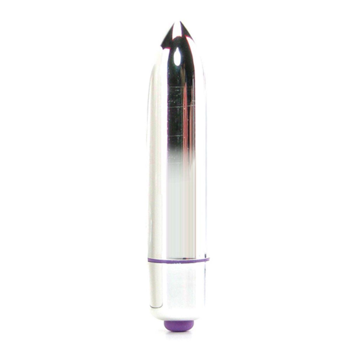 Zilveren - Bullet Vibrator - Kompaktes Silberfarbenes Design - 8 cm