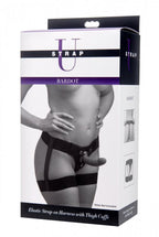 Strap-on Harness in Schwarz im Straps-Look
