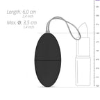 EasyToys - Vibrations-Ei - Mit Fernbedienung 20m Reichweite - Lila
