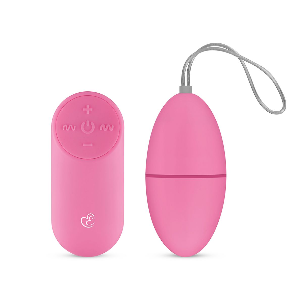 EasyToys - Vibrations-Ei - Mit Fernbedienung 20m Reichweite - Lila