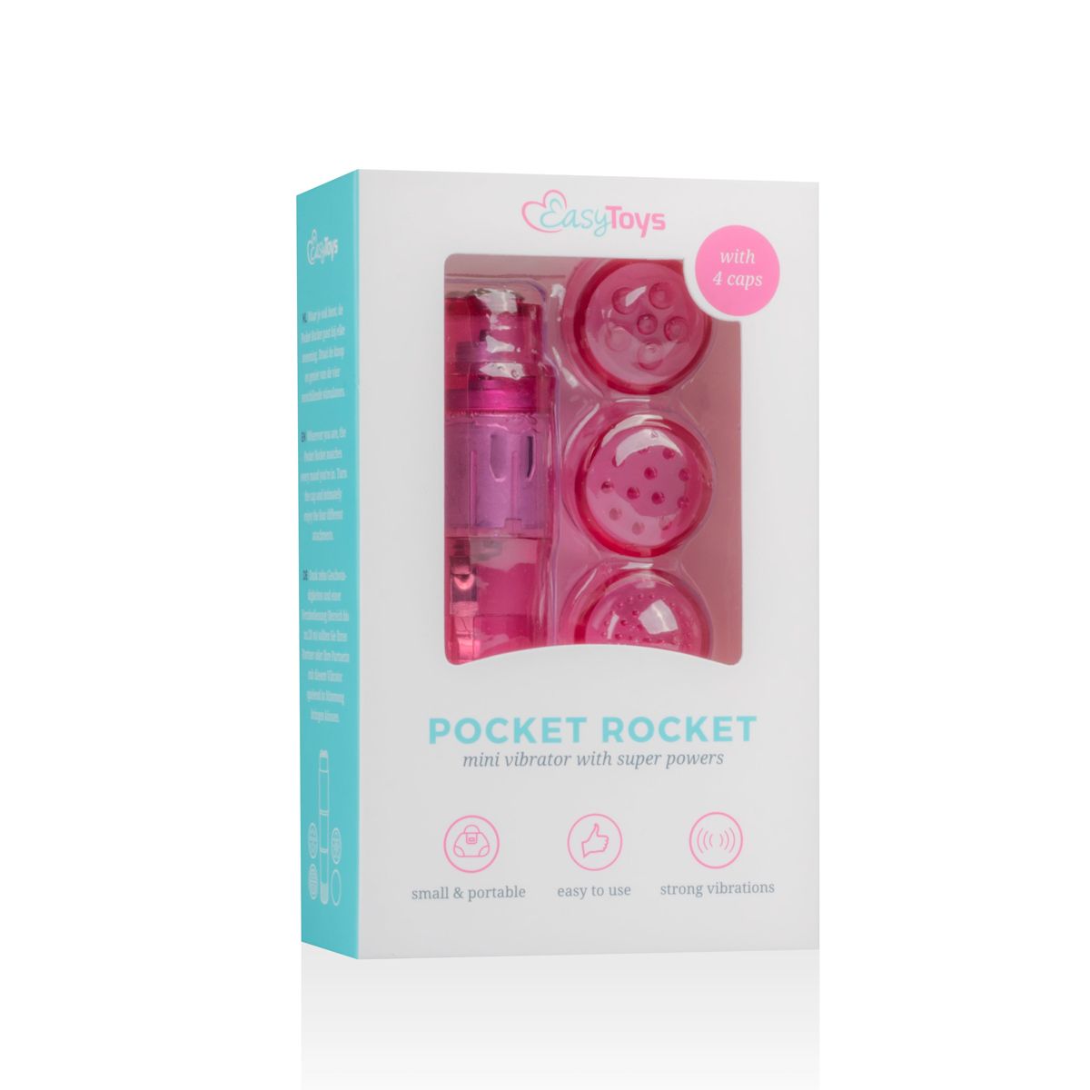 EasyToys - Pocket Rocket Vibrator - Blau