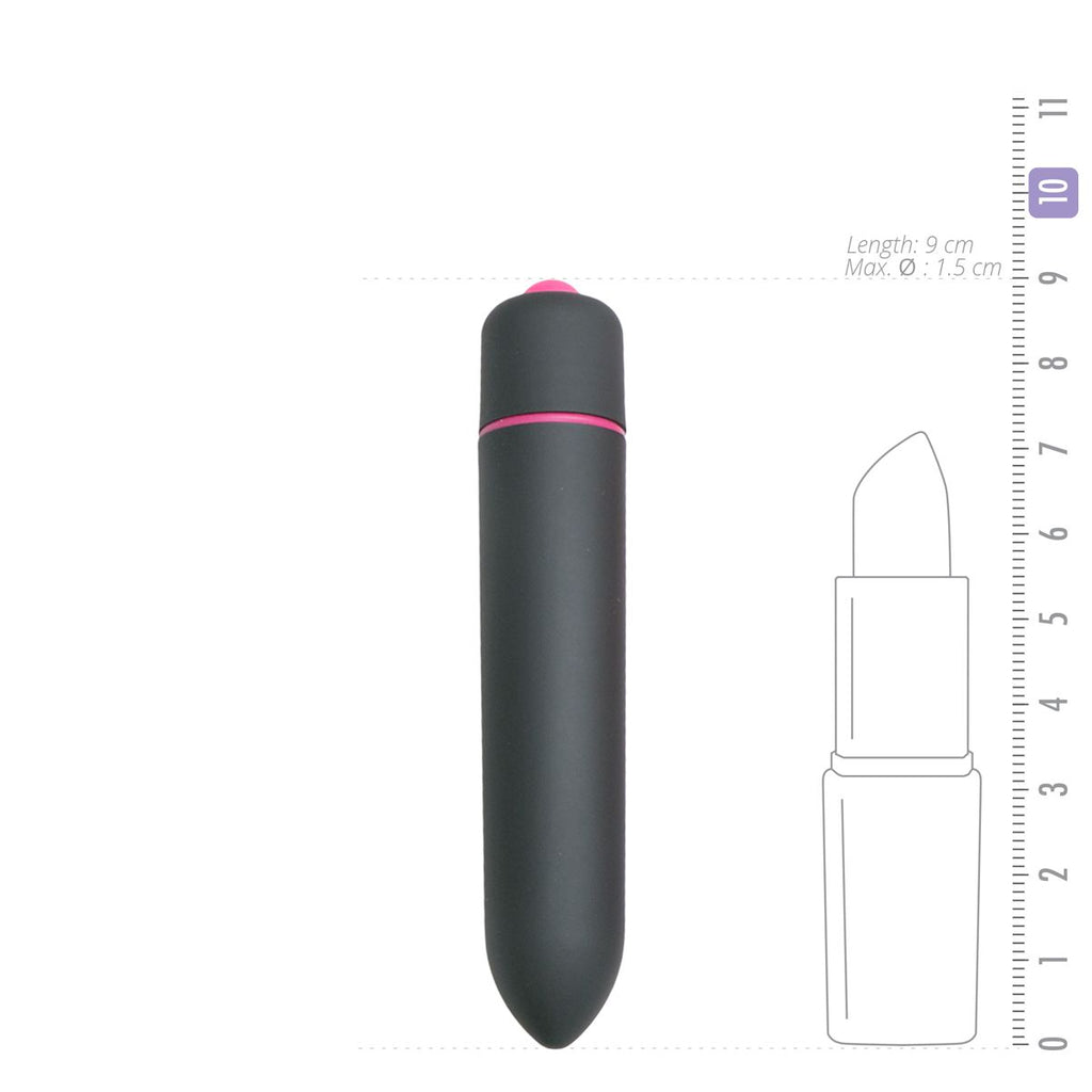 EasyToys - Bullet Vibrator 10 Stufen - Schwarz