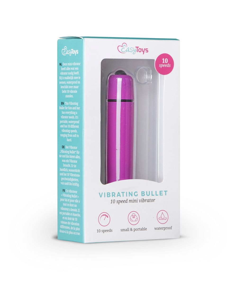 EasyToys - Bullet Vibrator 10 Stufen - Schwarz