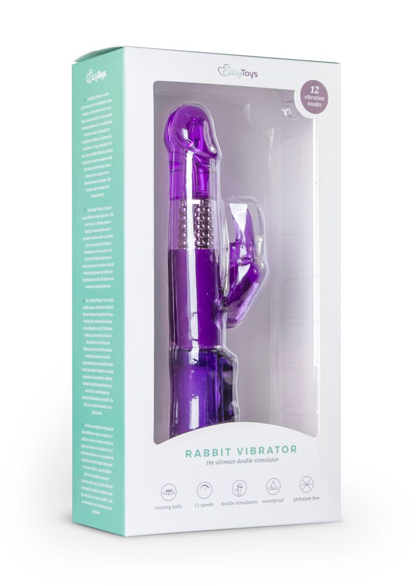 EasyToys - Rabbit Vibrator - Rosa