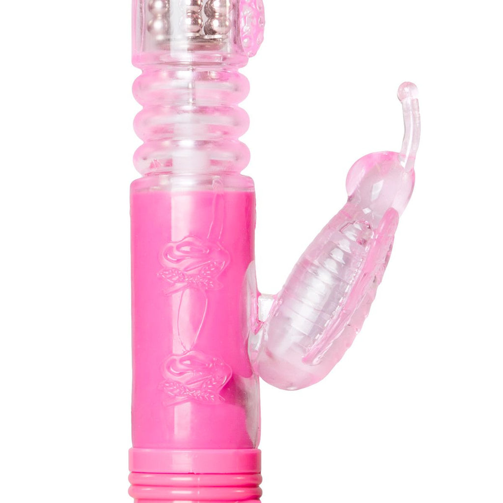 EasyToys - Stoßvibrator Butterfly - Pink
