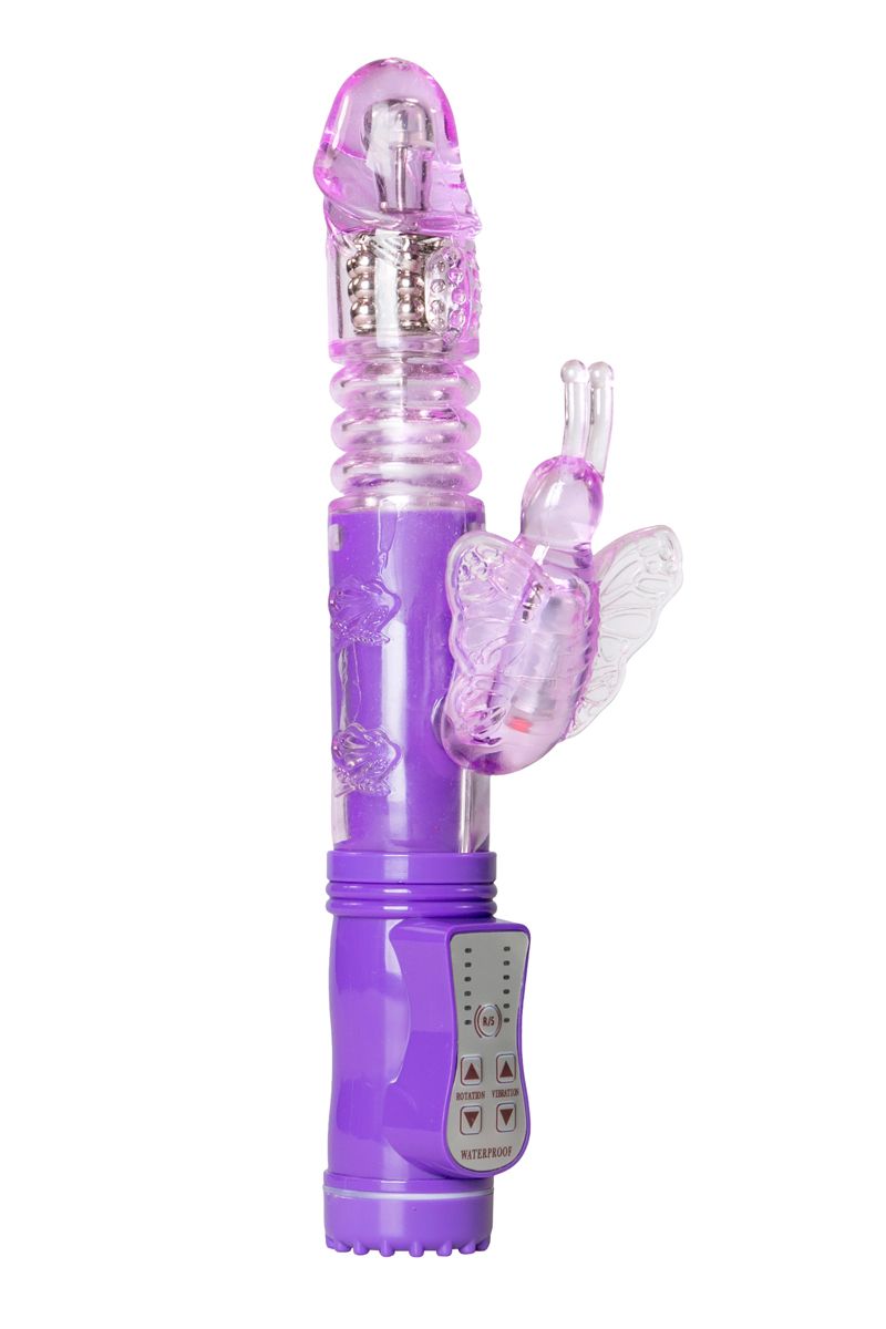 EasyToys - Stoßvibrator Butterfly - Pink
