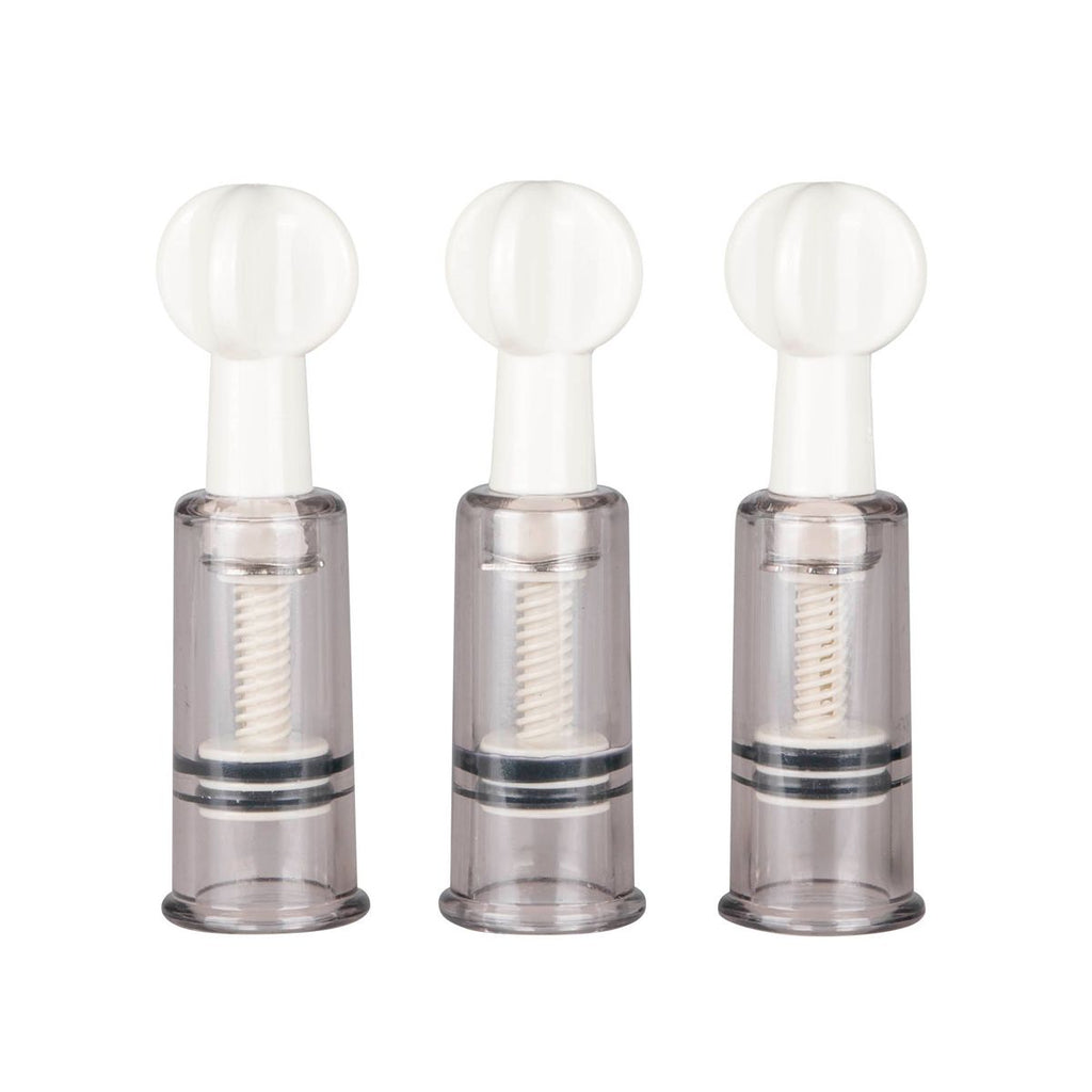 Easytoys Fetish - 3-teiliges Set Nippel- und Klitorissauger