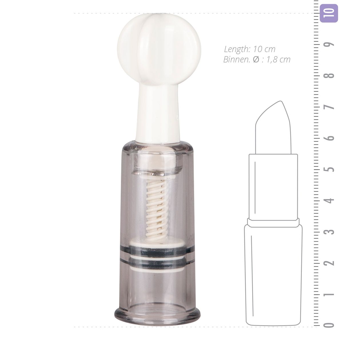 Easytoys Fetish - 3-teiliges Set Nippel- und Klitorissauger