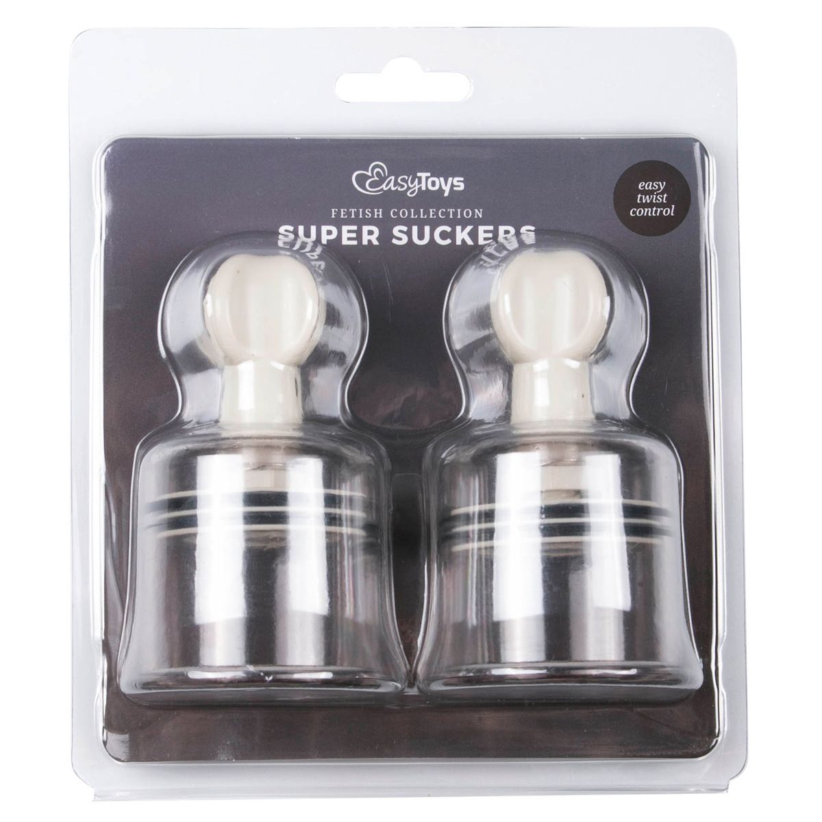Easytoys Fetish - Tepelzuigers 2 Stuks - groß