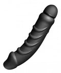 Tom of Finland - Prostatavibrator mit 5 Vibrationsstufen - Silikon mit Rippen
