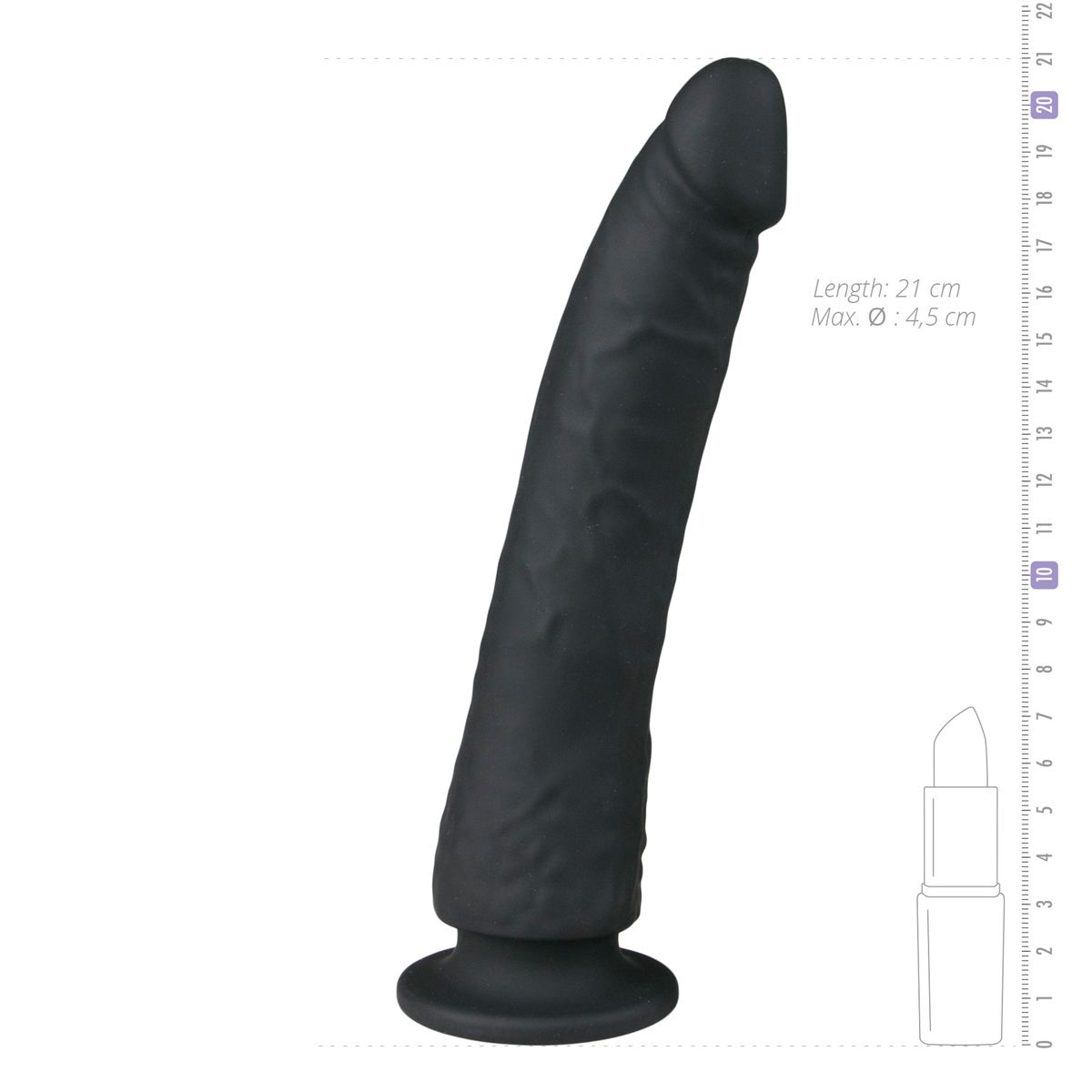 EasyToys Realistischer Dildo - 21 cm