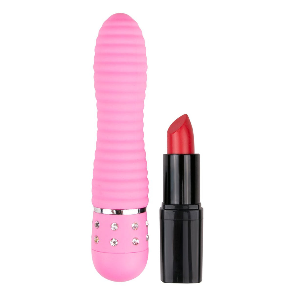 Easytoys - Mini Vibrator Geriffelt - Rosa