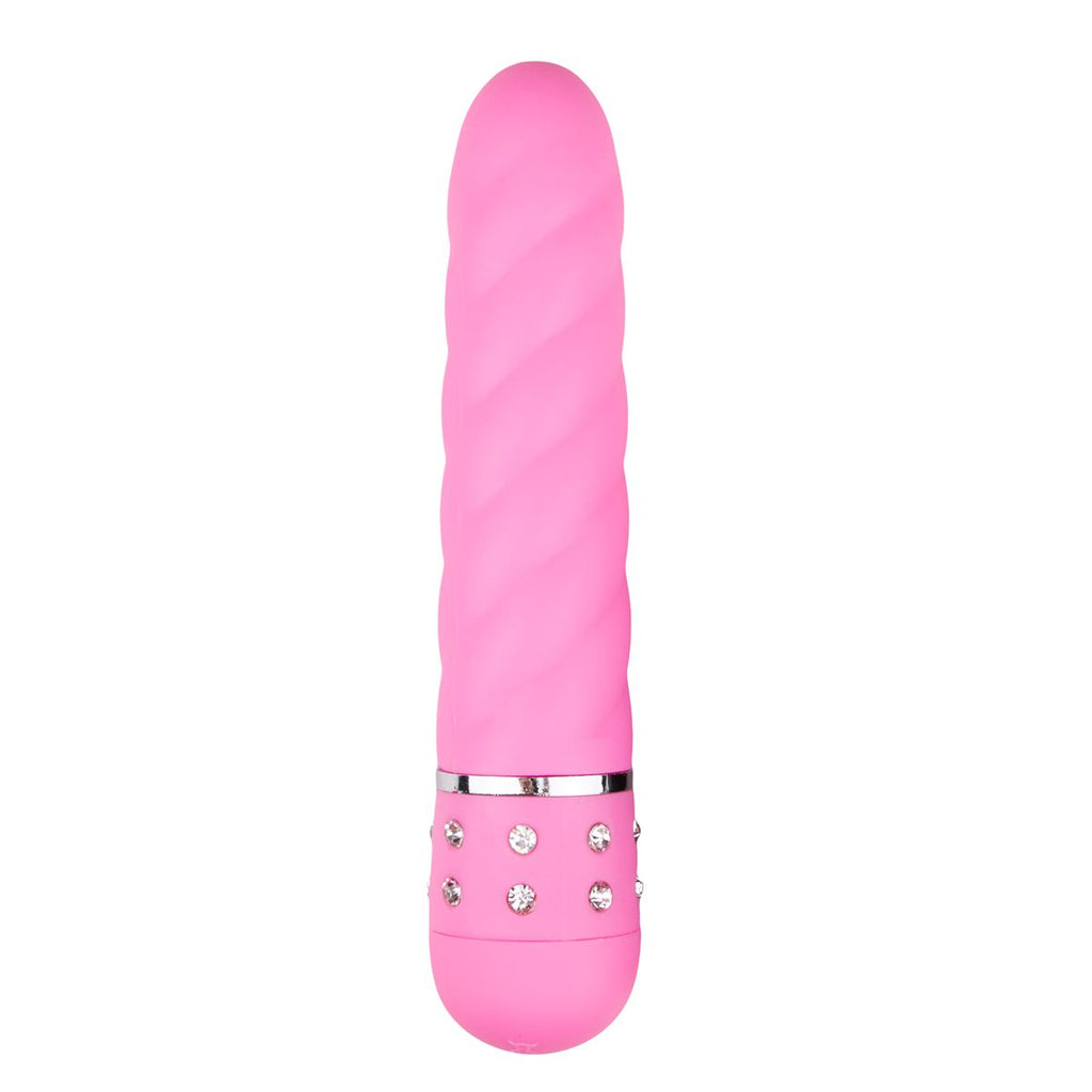 Easytoys - Mini Vibrator mit gedrehten Rillen - Schwarz