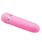 Easytoys - Mini Vibrator mit gedrehten Rillen - Schwarz
