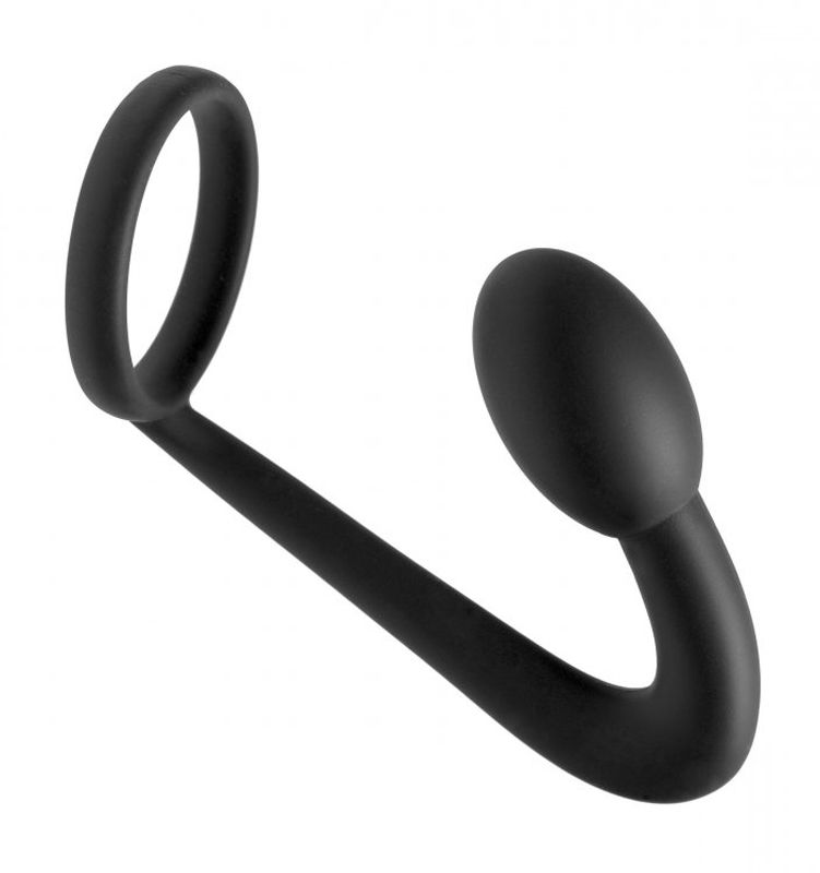 Prostatic Play - Explorer Penisring mit Plug