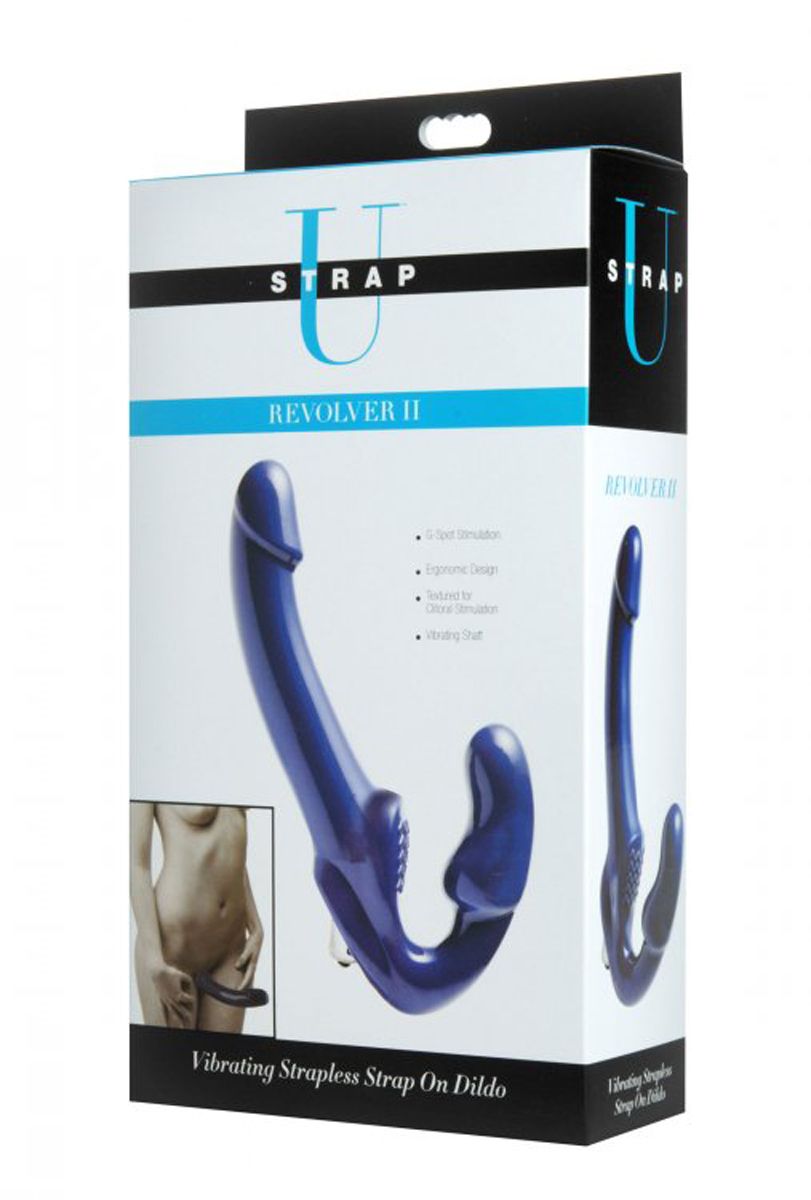 Revolver II - Vibrierendes Strapless Strap-On Dildo - Ohne Harness