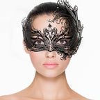 Easytoys Fetish - Durchbrochene venezianische Maske in Schwarz