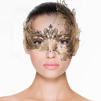 Easytoys Fetish - Durchbrochene venezianische Maske in Schwarz