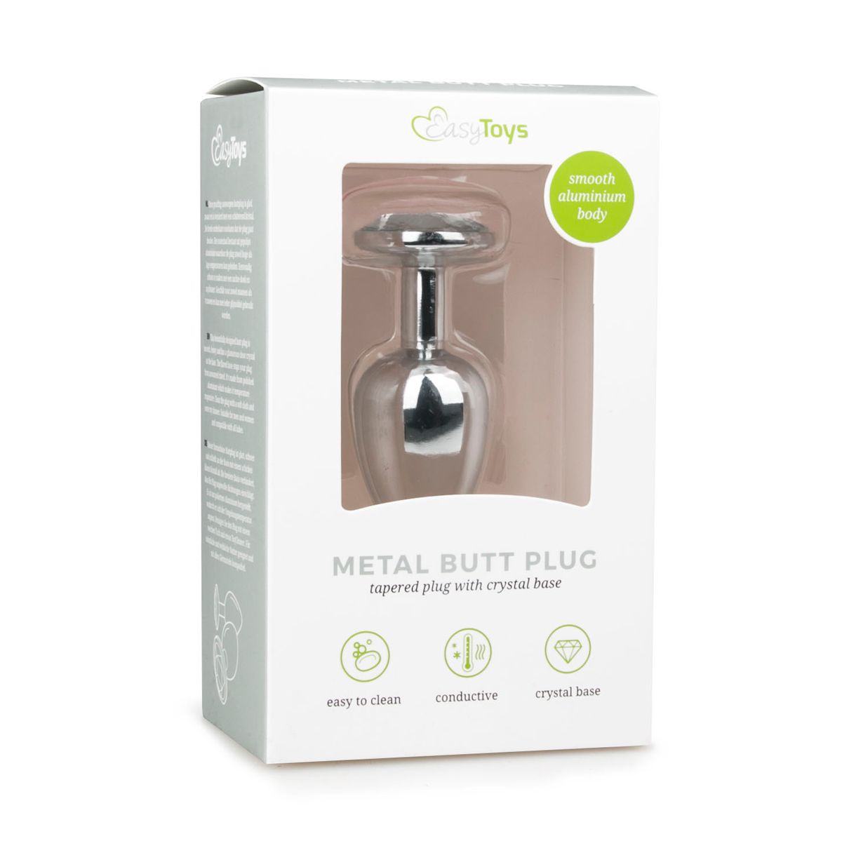 Butt Plug aus Metall - S