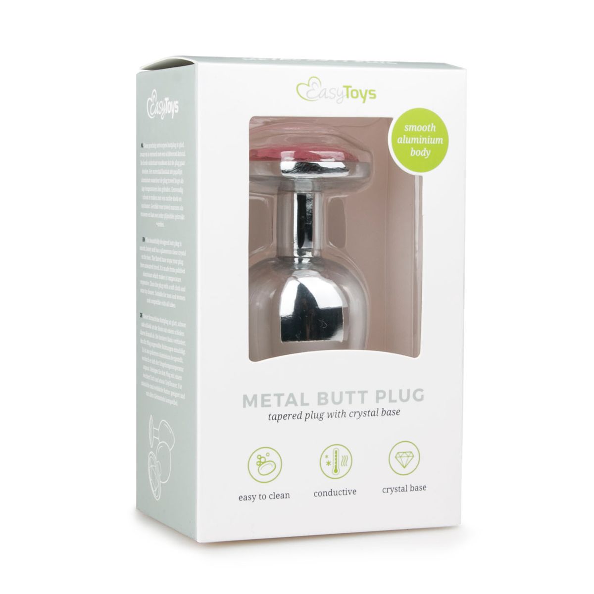Butt Plug aus Metall - L