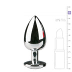Butt Plug aus Metall - L