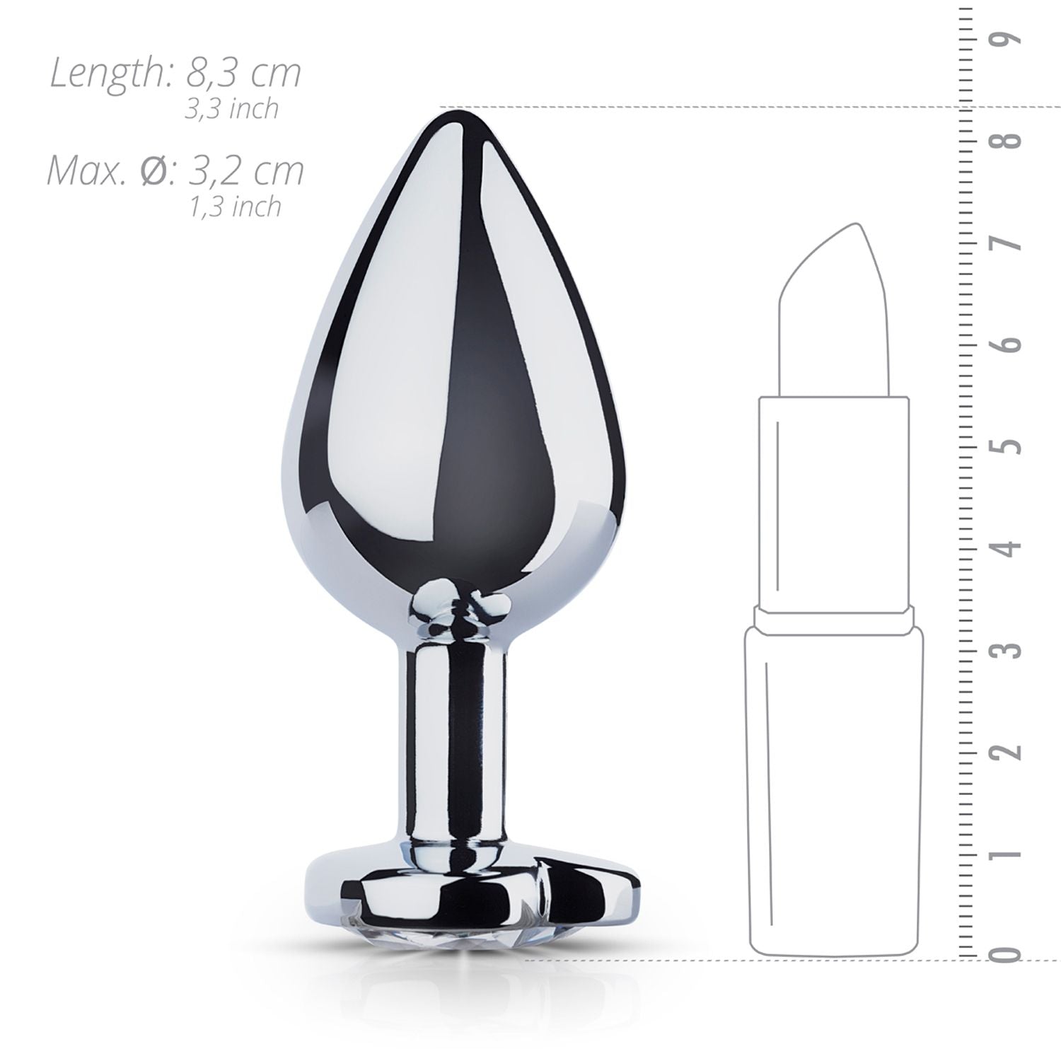 Butt Plug aus Metall