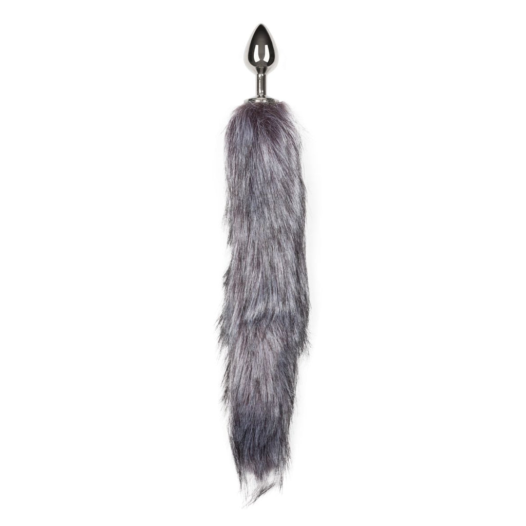 Easytoys Fetish - Fuchsschwanz Plug m - Silber