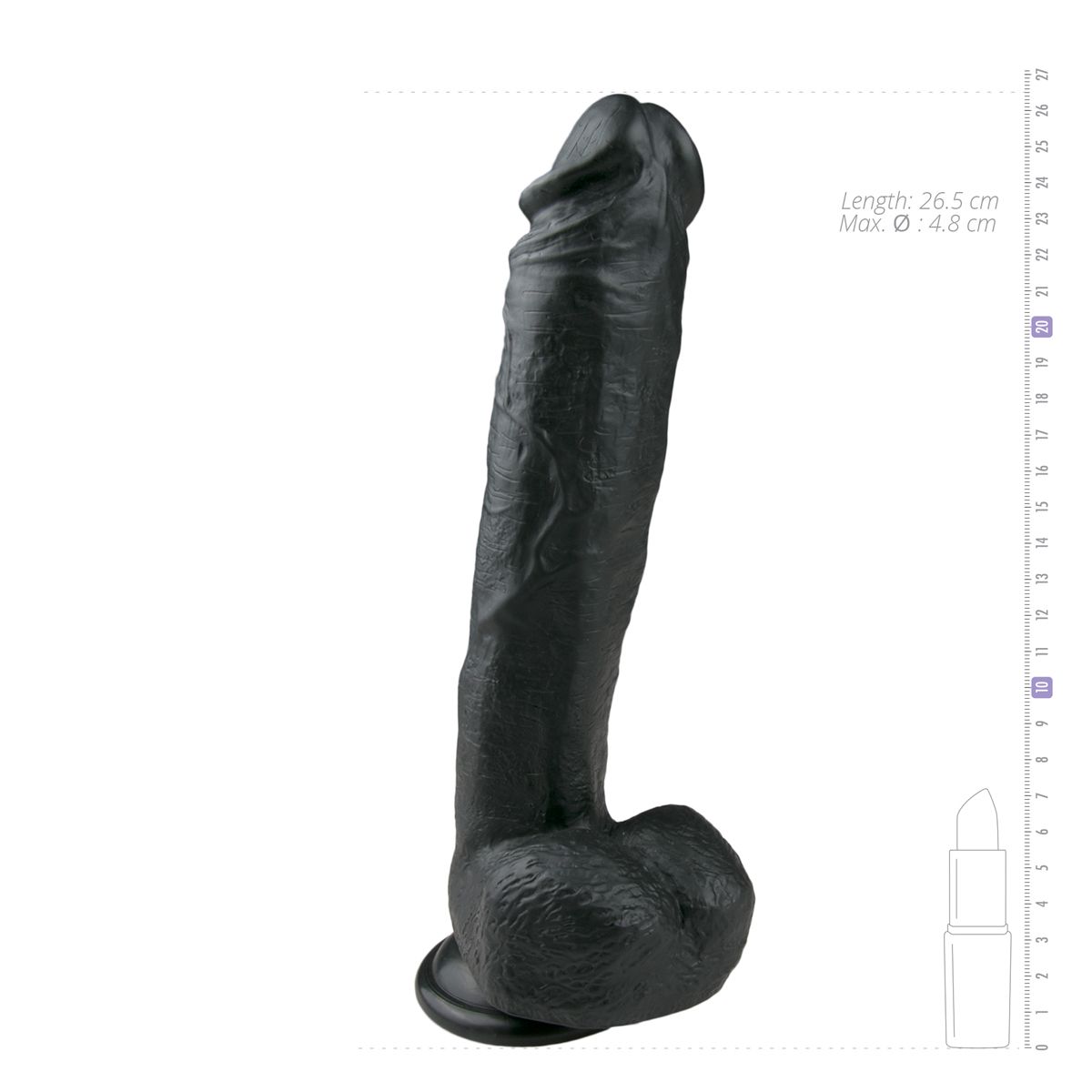 Realistischer Dildo - 26,5 cm
