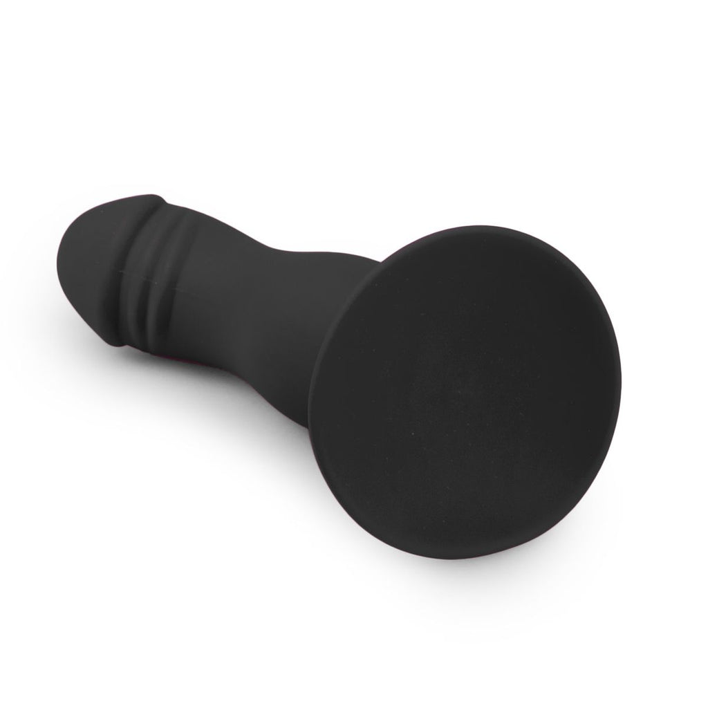 Pinkfarbener Silikondildo mit Saugnapf