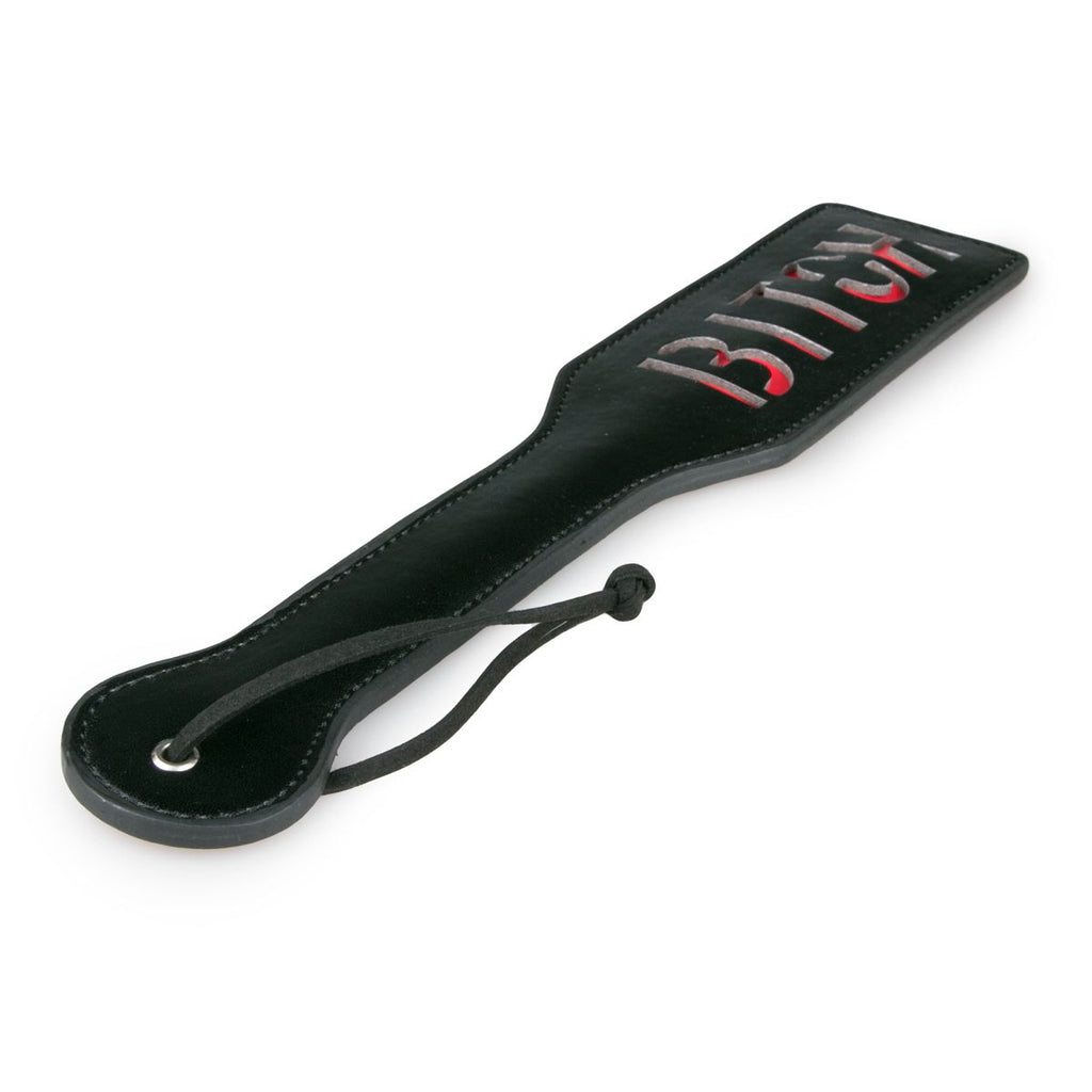 Easytoys Fetish - Schwarze Lederklatsche - Bitch