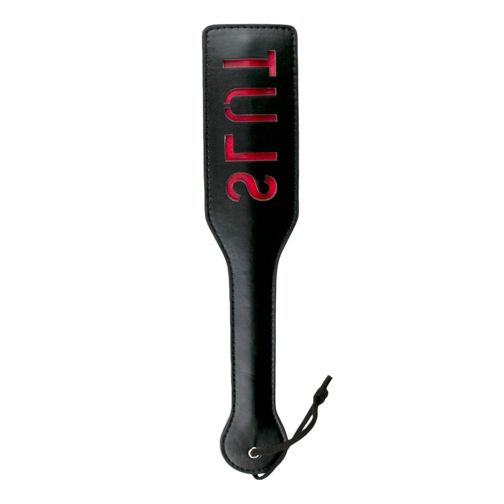 Easytoys Fetish - Schwarze Lederklatsche - Slut