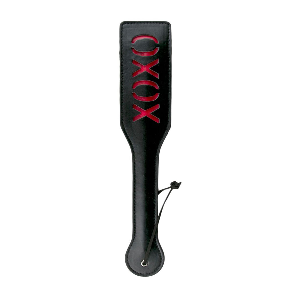 Easytoys Fetish - Schwarze Lederklatsche - XOXO