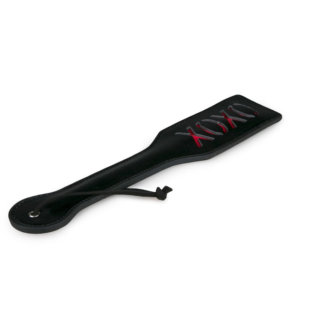 Easytoys Fetish - Schwarze Lederklatsche - XOXO