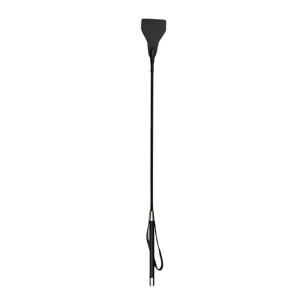 EasyToys - Fetish Lange Lederpeitsche - Schwarz