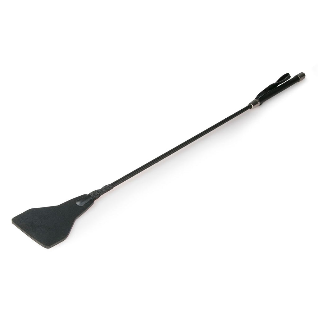 EasyToys - Fetish Lange Lederpeitsche - Schwarz