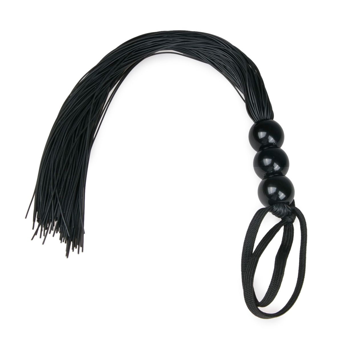 Easytoys Fetish -Silikonpeitsche - Schwarz