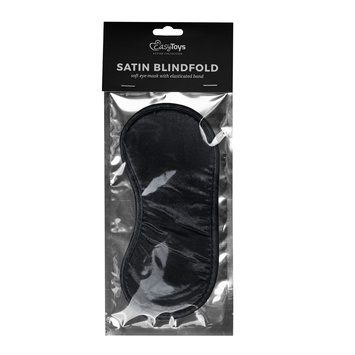 Easytoys Fetish - Augenmaske aus Satin - Schwarz