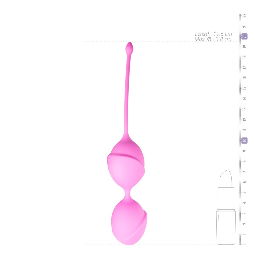 Doppelte schwarze Vaginalkugeln