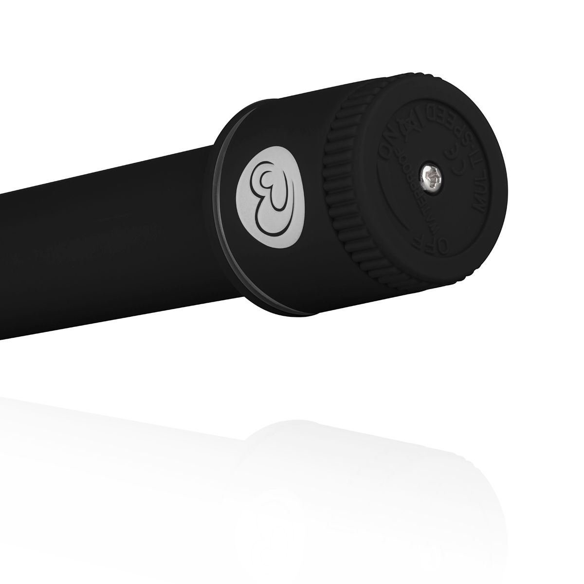 G-Punkt Vibrator - Schwarz - Stufenlos Regelbar mit Gebogenem Aufsatz